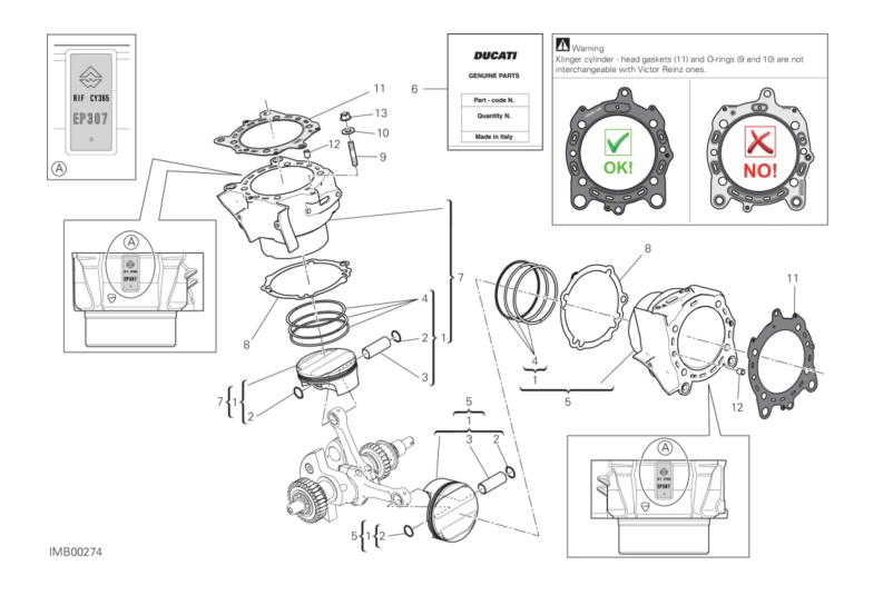 07C CYLINDERS - PISTONS (ASSO WERKE) (16/18)