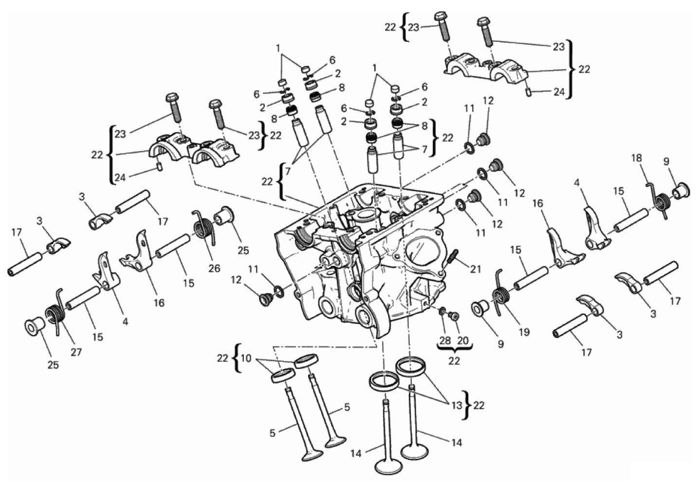 VERTICAL CYLINDER HEAD