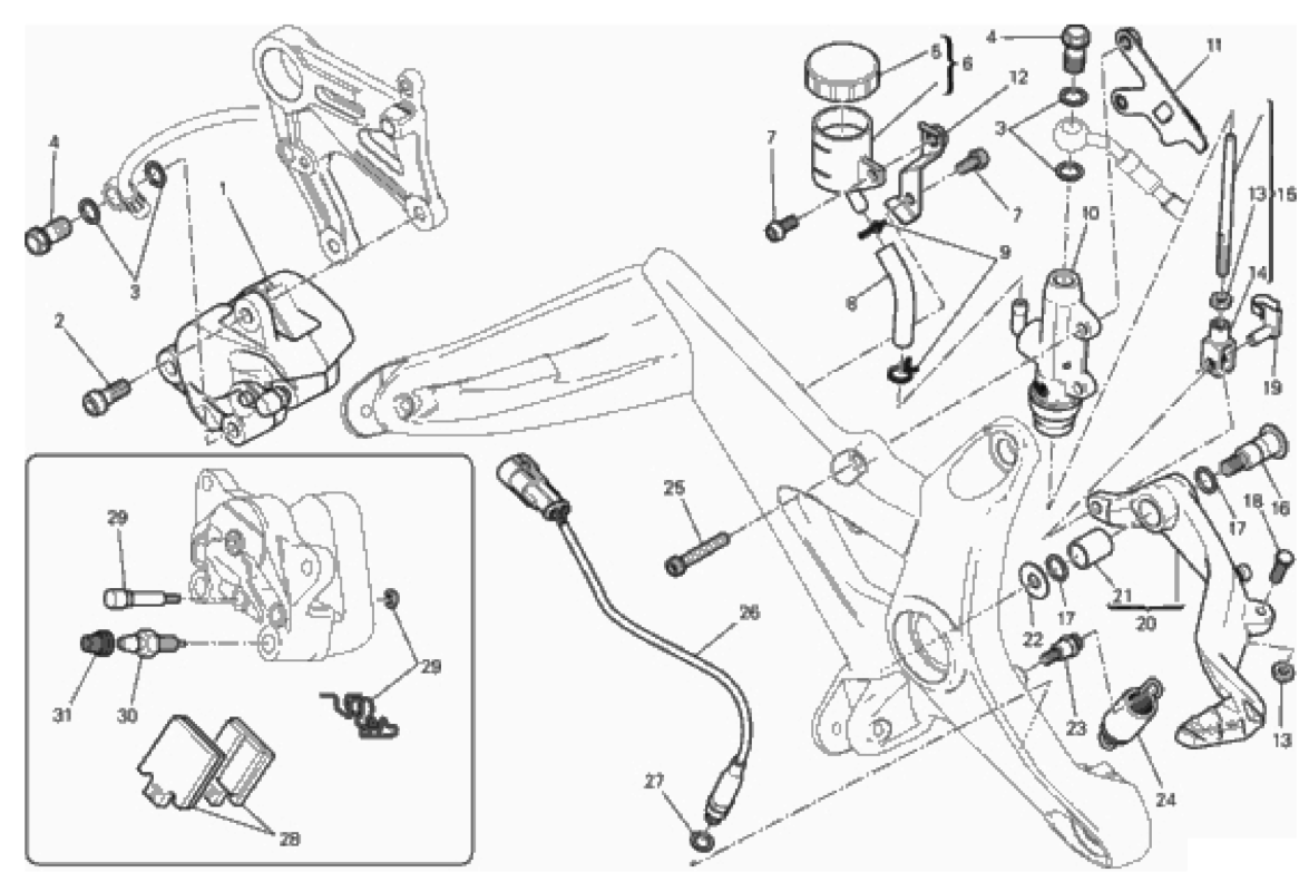 REAR BRAKE SYSTEM