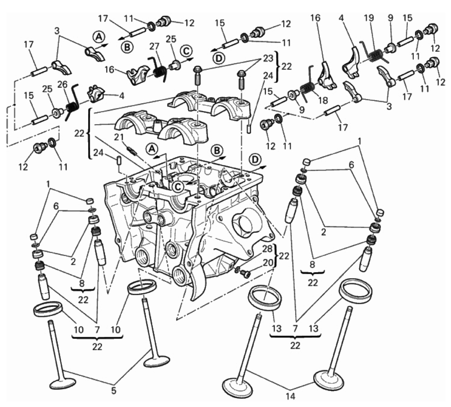 VERTICAL CYLINDER HEAD