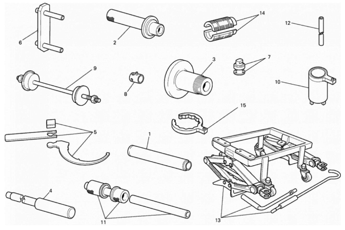 WORKSHOP SERVICE TOOLS