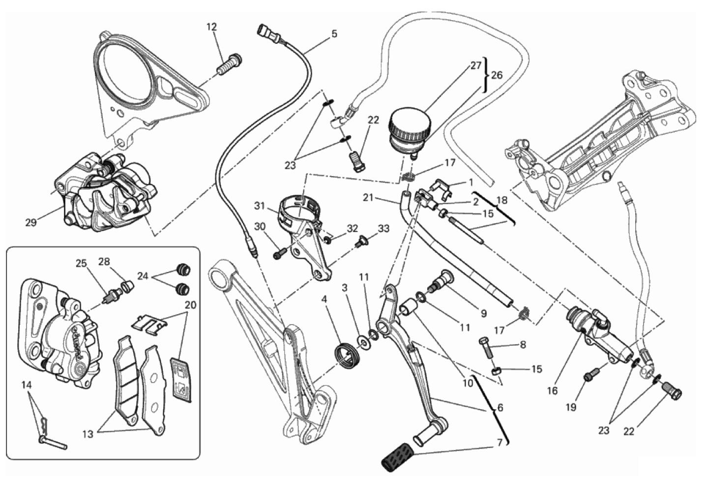 REAR BRAKE SYSTEM