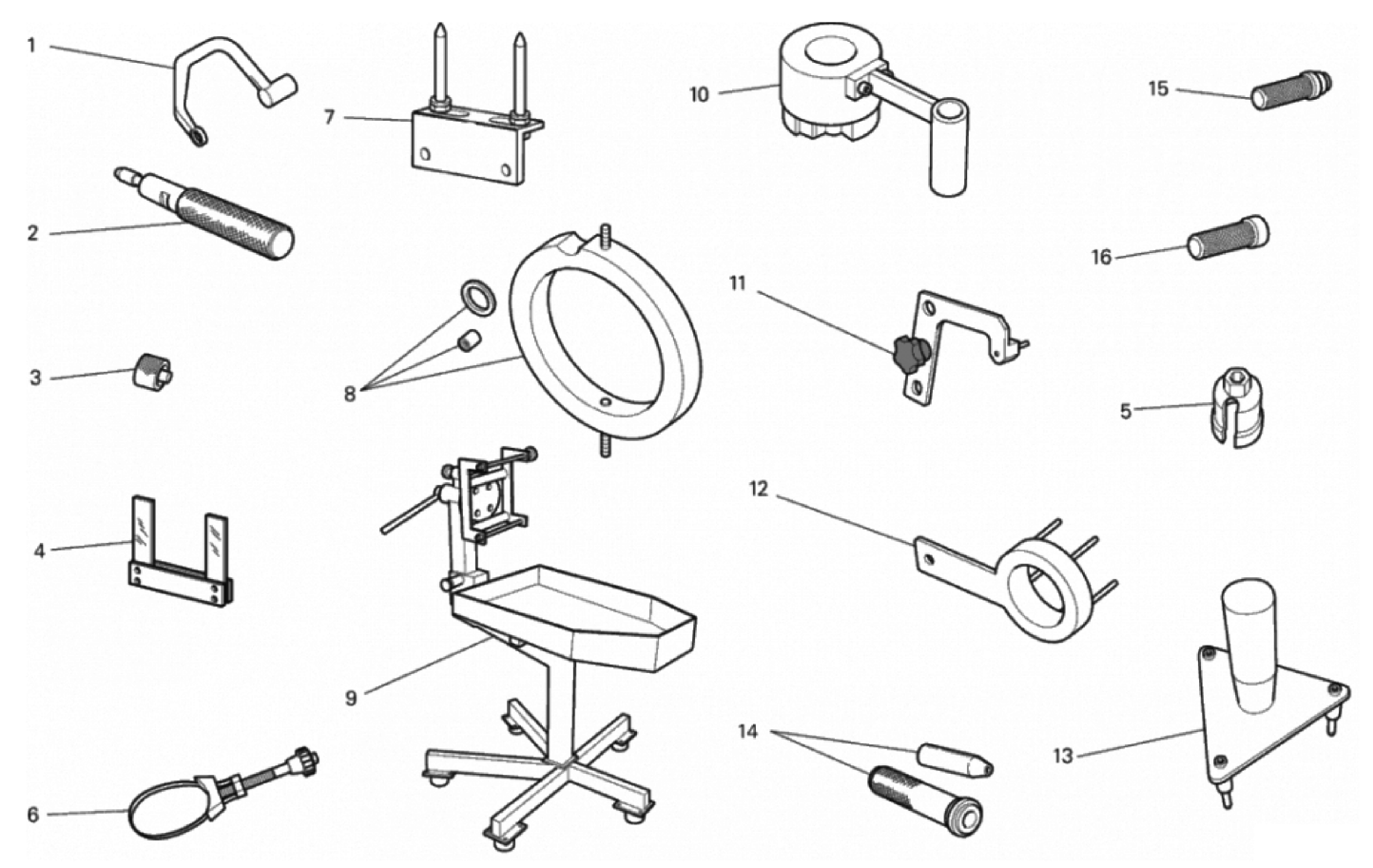 WORKSHOP SERVICE TOOLS 