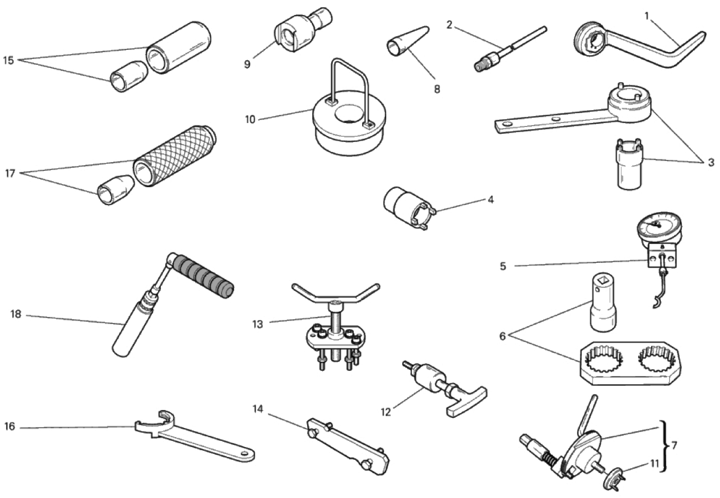 WORKSHOP SERVICE TOOLS