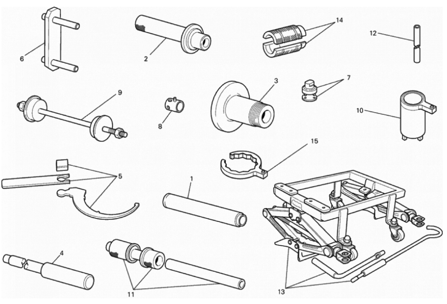 WORKSHOP SERVICE TOOLS