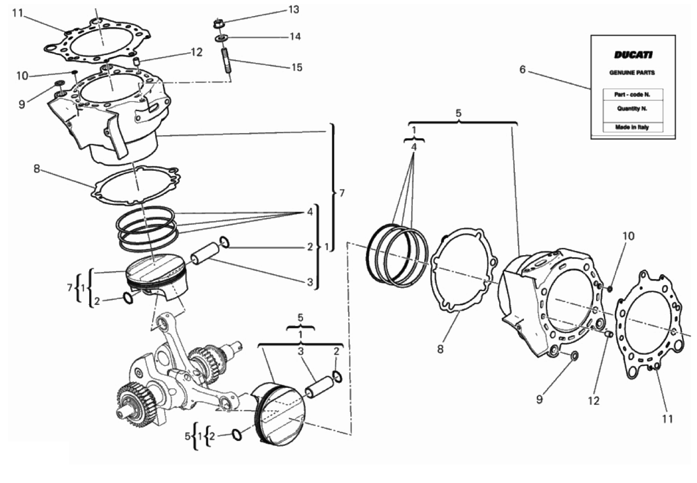 CYLINDERS - PISTONS