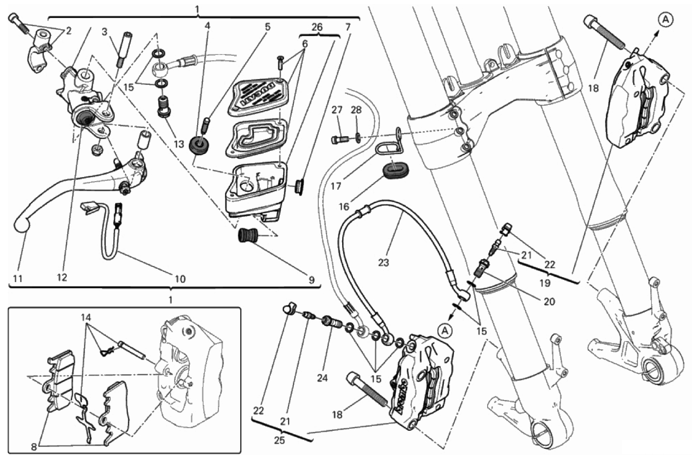 FRONT BRAKE SYSTEM