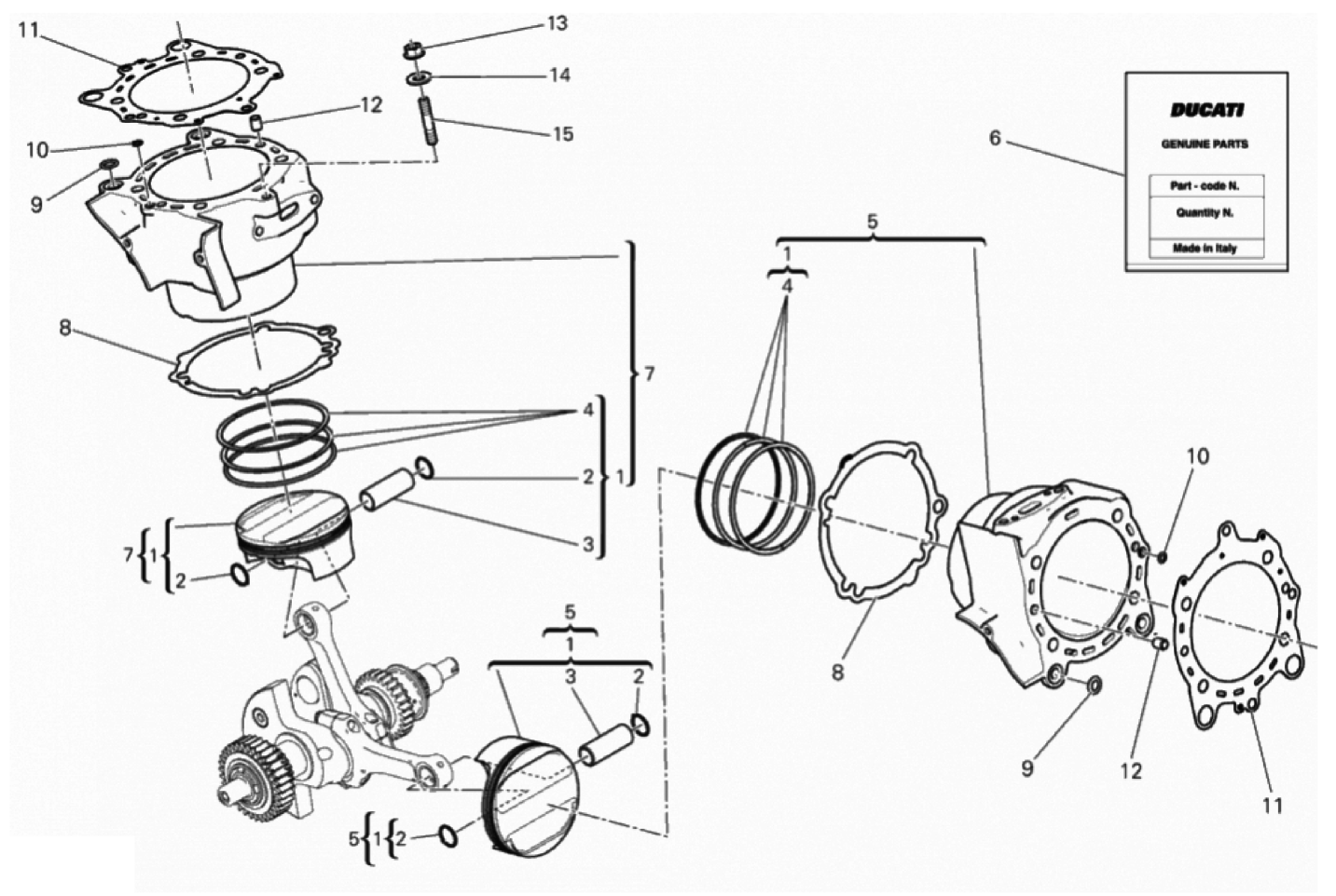 CYLINDERS - PISTONS