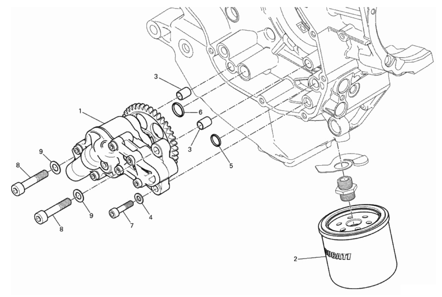 OIL PUMP - FILTER