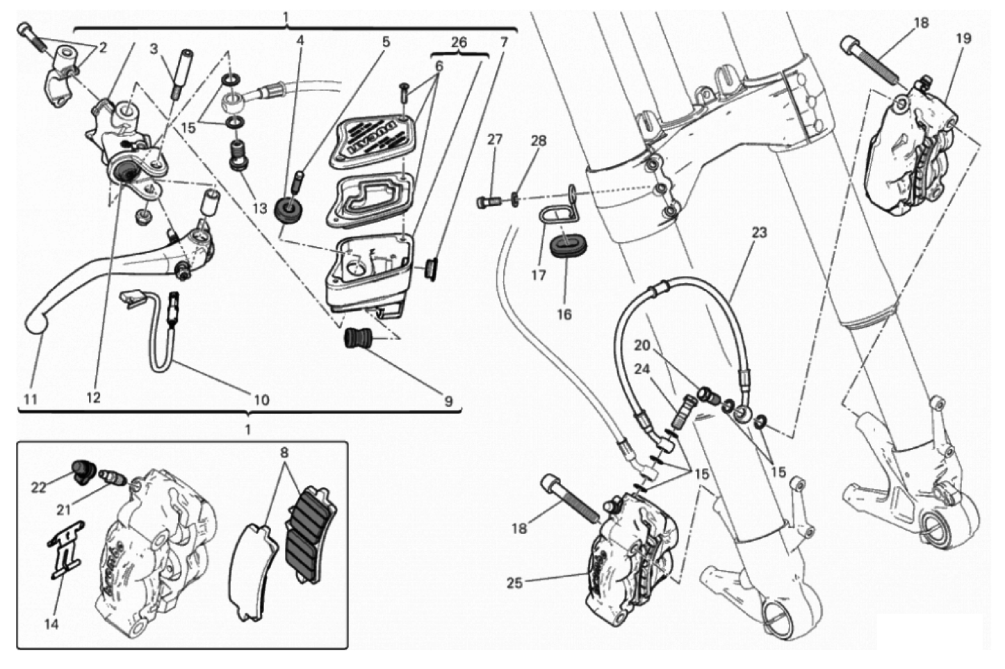 FRONT BRAKE SYSTEM