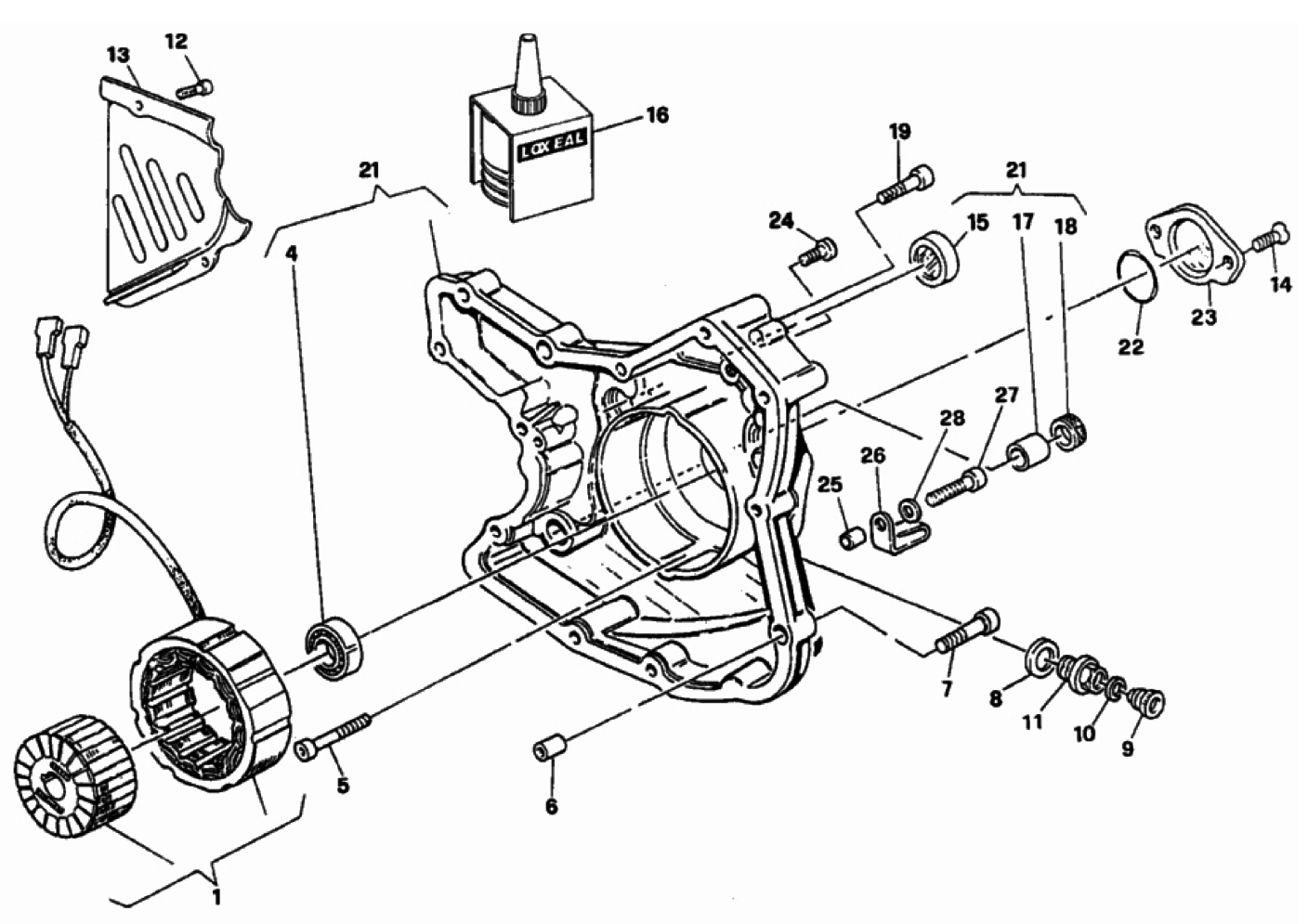 GENERATOR COVER DM 007089>