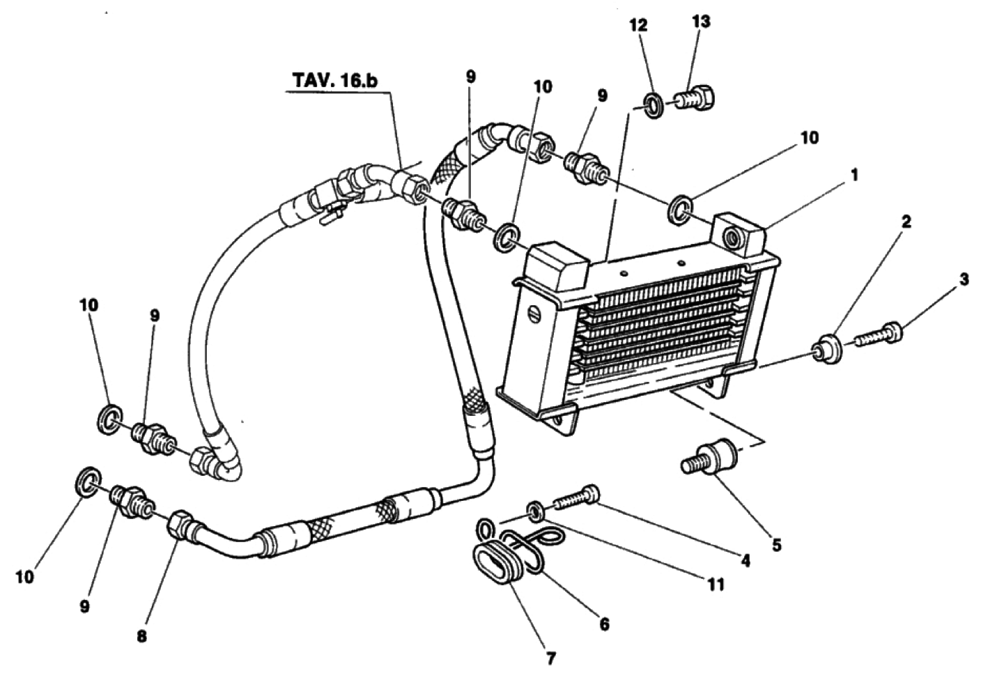 OIL COOLER DM 024037