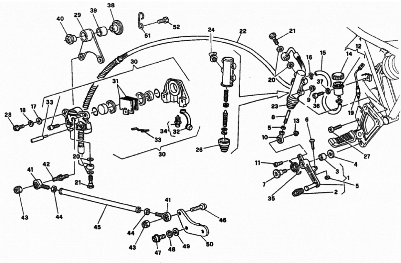 REAR BRAKE SYSTEM DM 024037