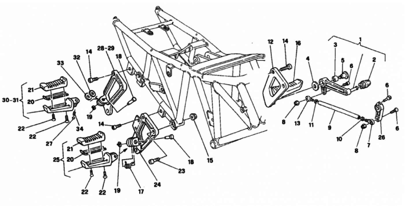 FOOTREST DM 002306