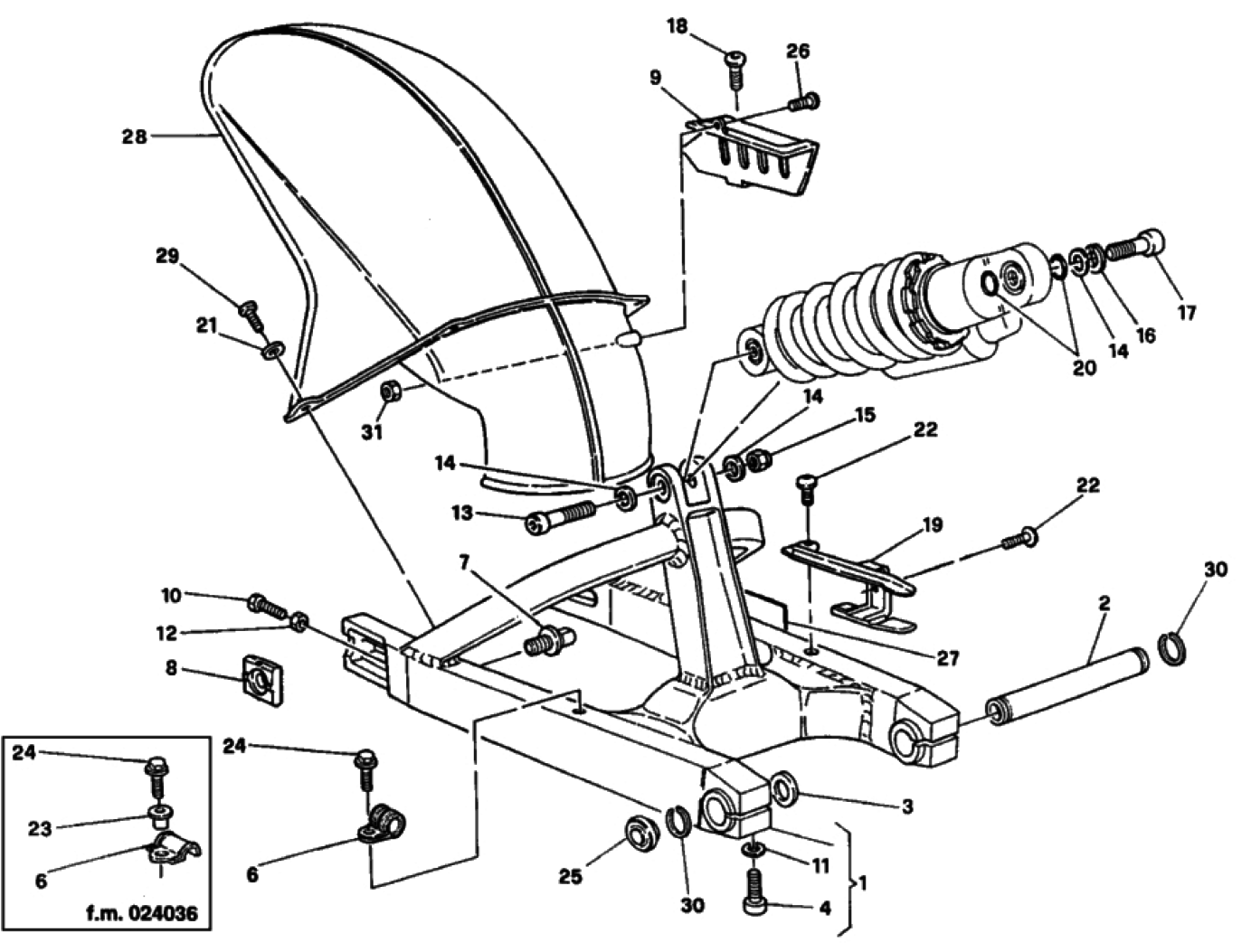 SWING ARM DM 006007