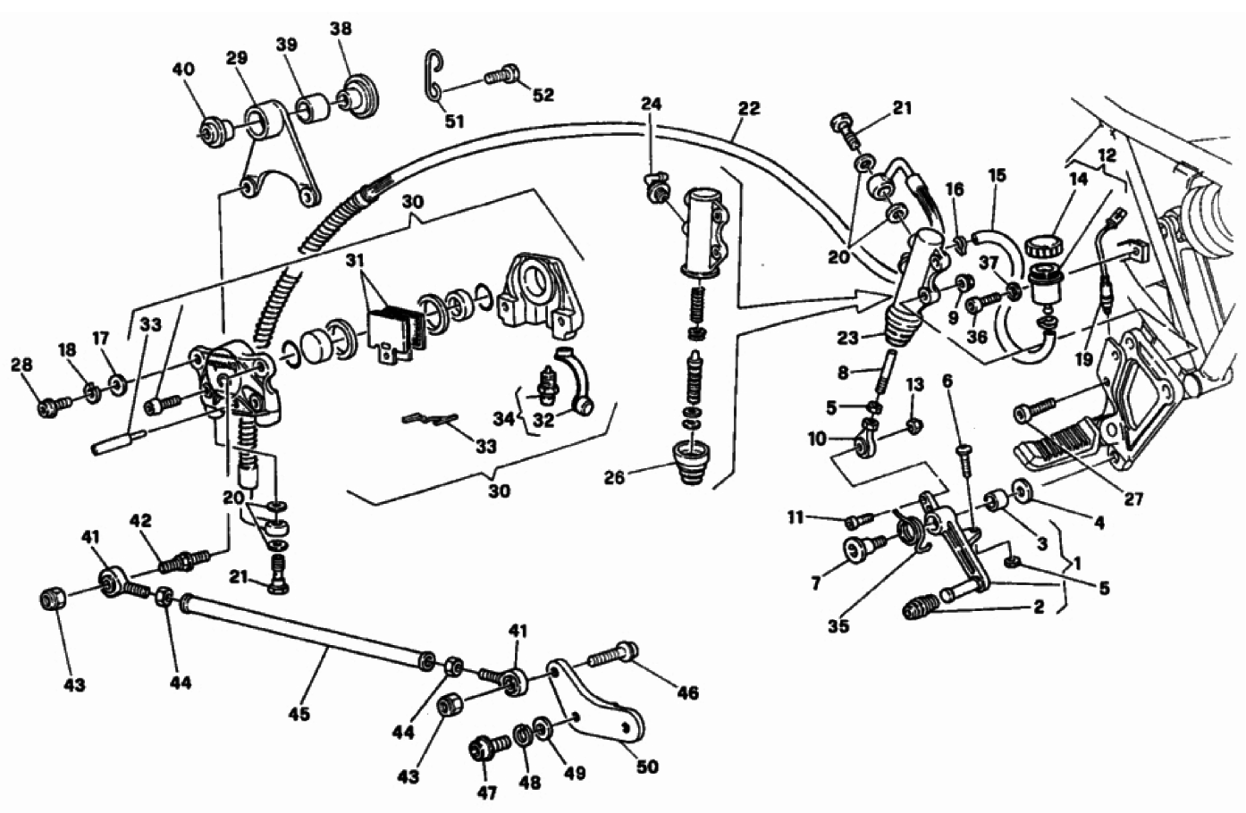 REAR BRAKE SYSTEM SUPERLIGHT