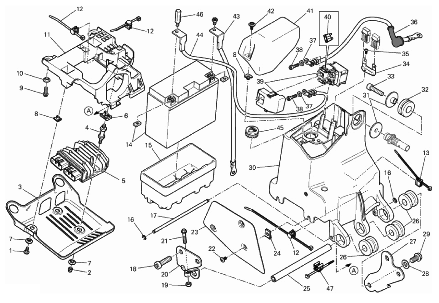 BATTERY HOLDER 
