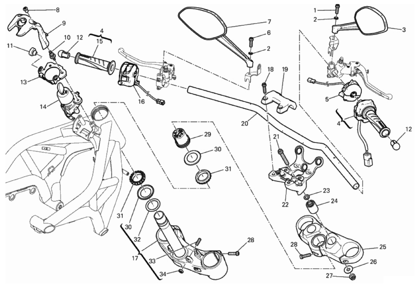 HANDLEBAR AND CONTROLS 
