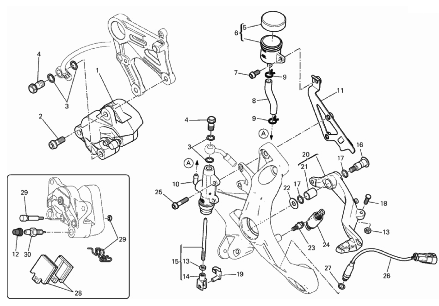 REAR BRAKE SYSTEM 