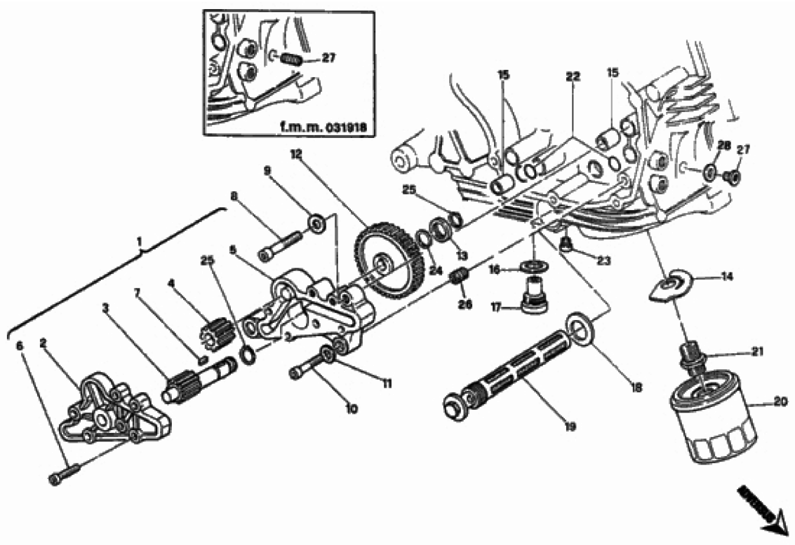 OIL PUMP - FILTER