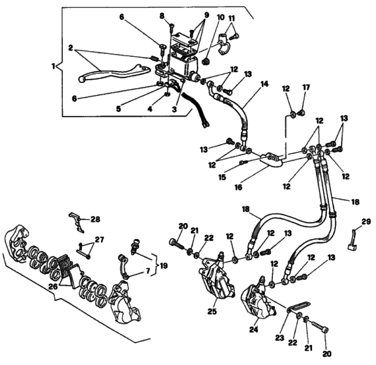 FRONT BRAKE SYSTEM