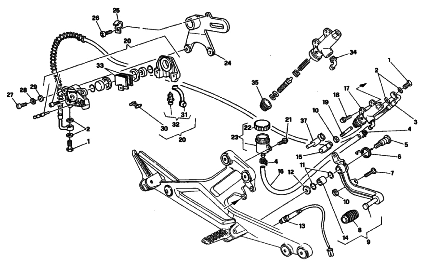 REAR BRAKE SYSTEM