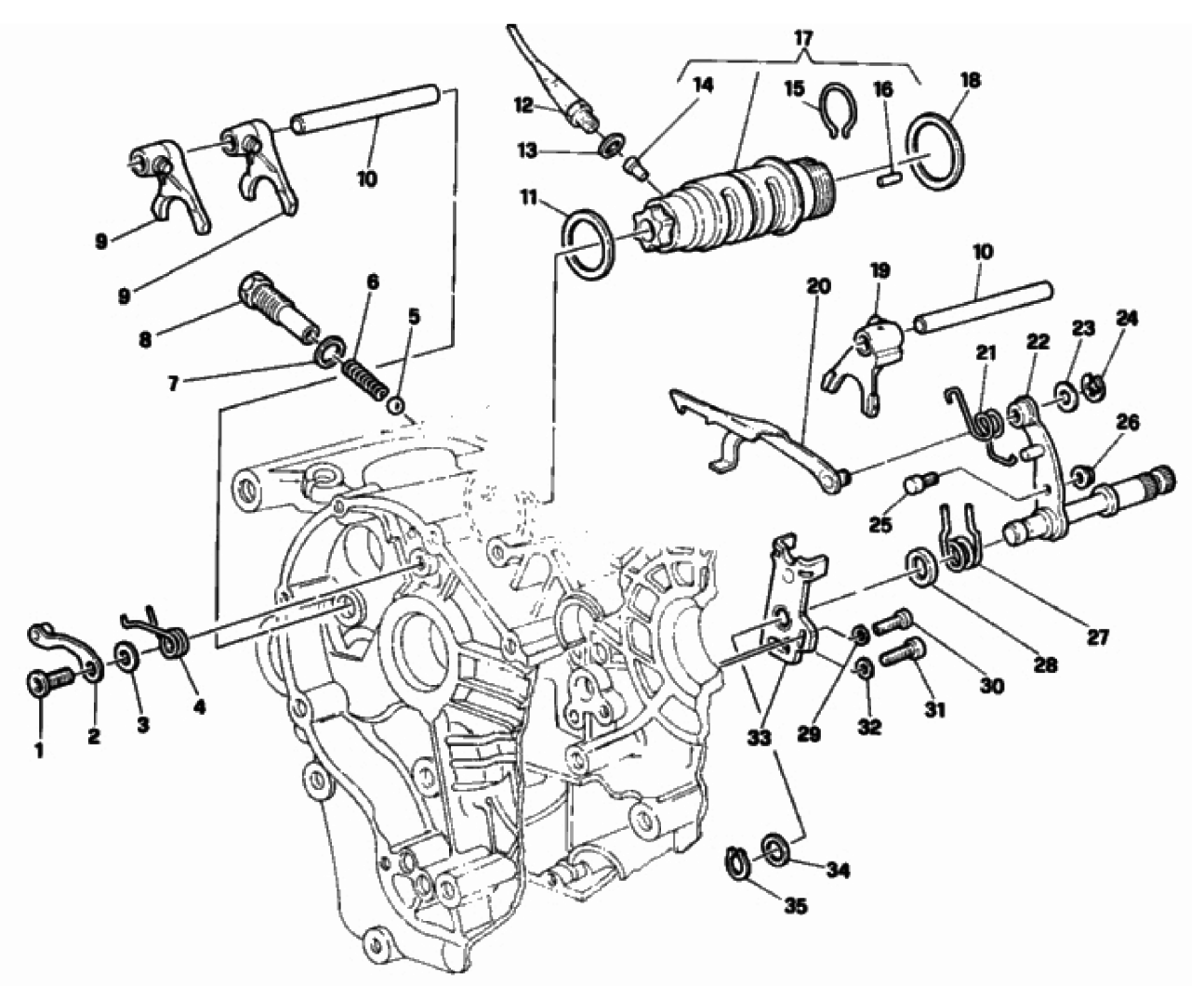 GEAR CHANGE MECHANISM