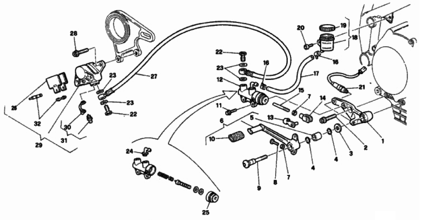 REAR BRAKE SYSTEM