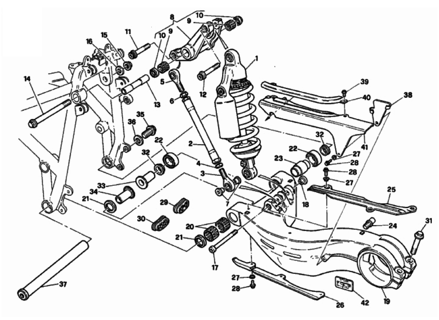 REAR SHOCK ABSORBER