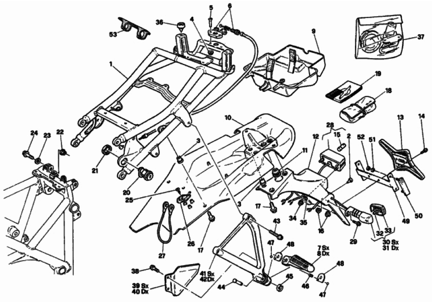 REAR FRAME USA