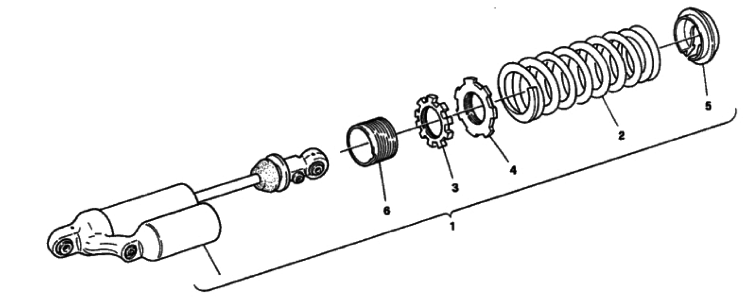 REAR SHOCK ABSORBER