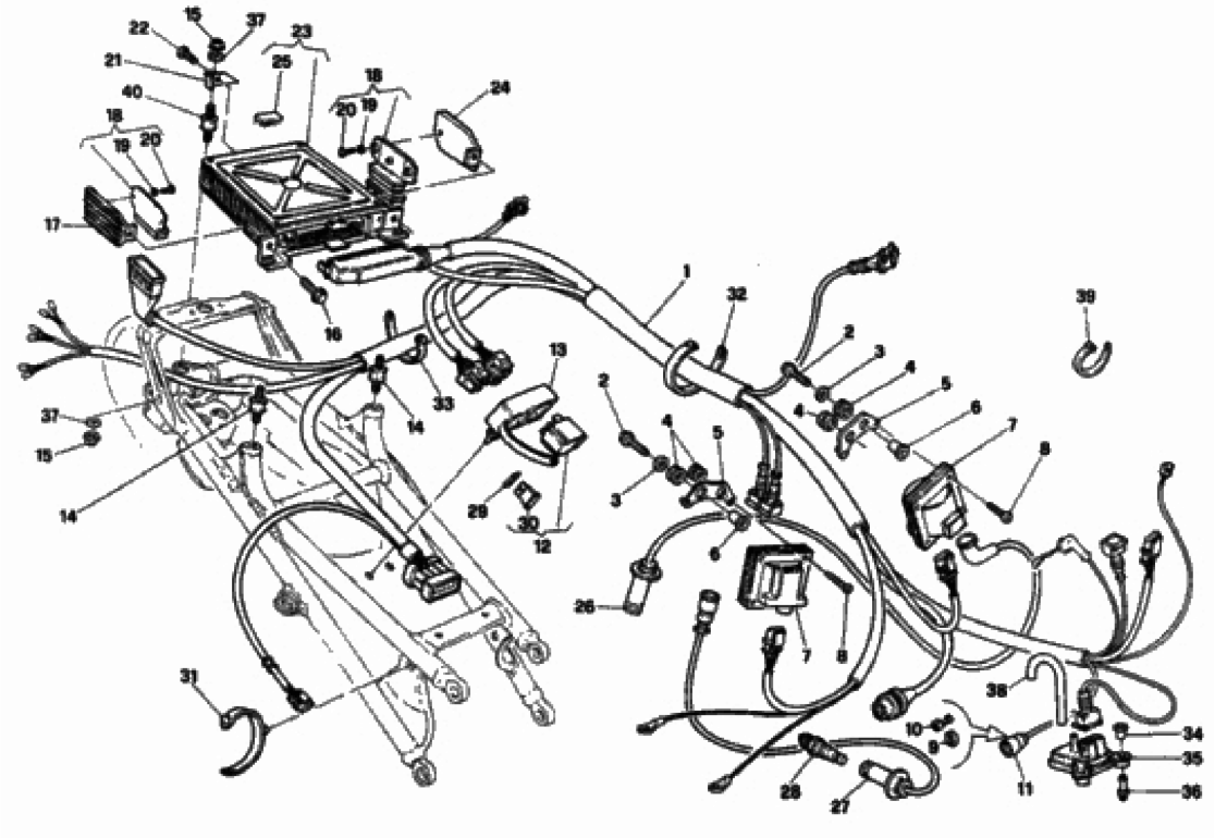 ENGINE CONTROL UNIT FM >003096