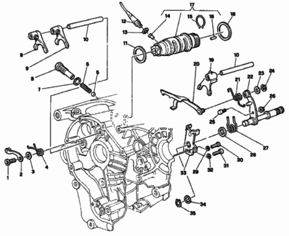 GEAR CHANGE MECHANISM 