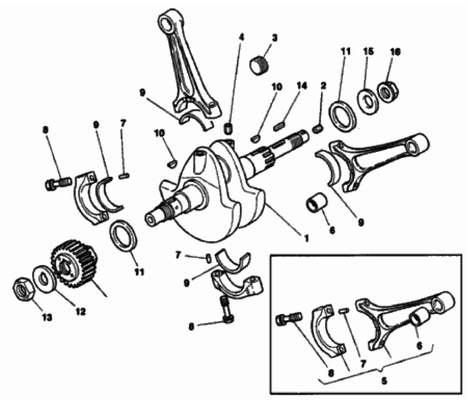 CRANKSHAFT <003997 