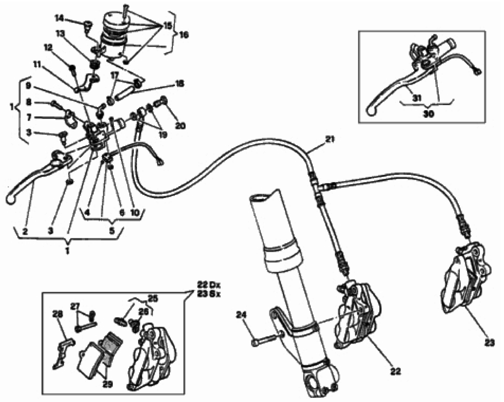 FRONT BRAKE SYSTEM 