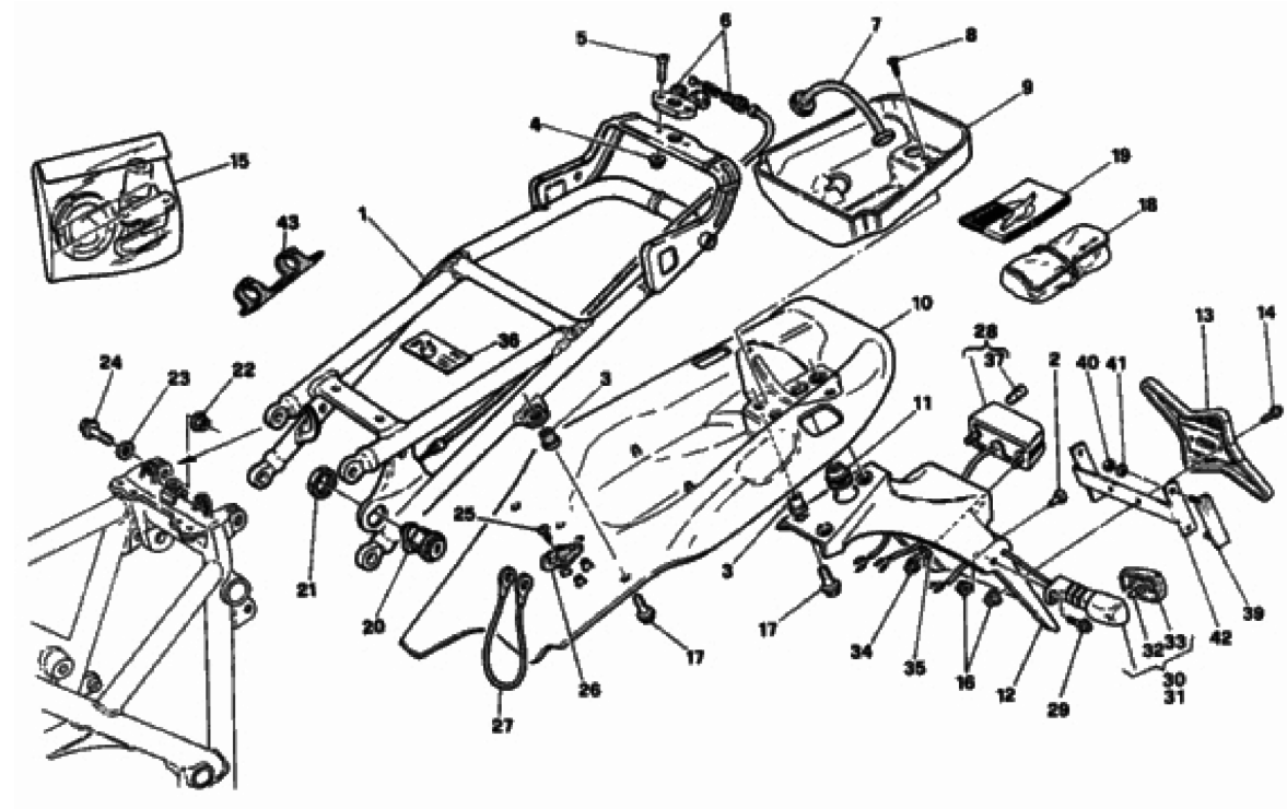 REAR FRAME SP 