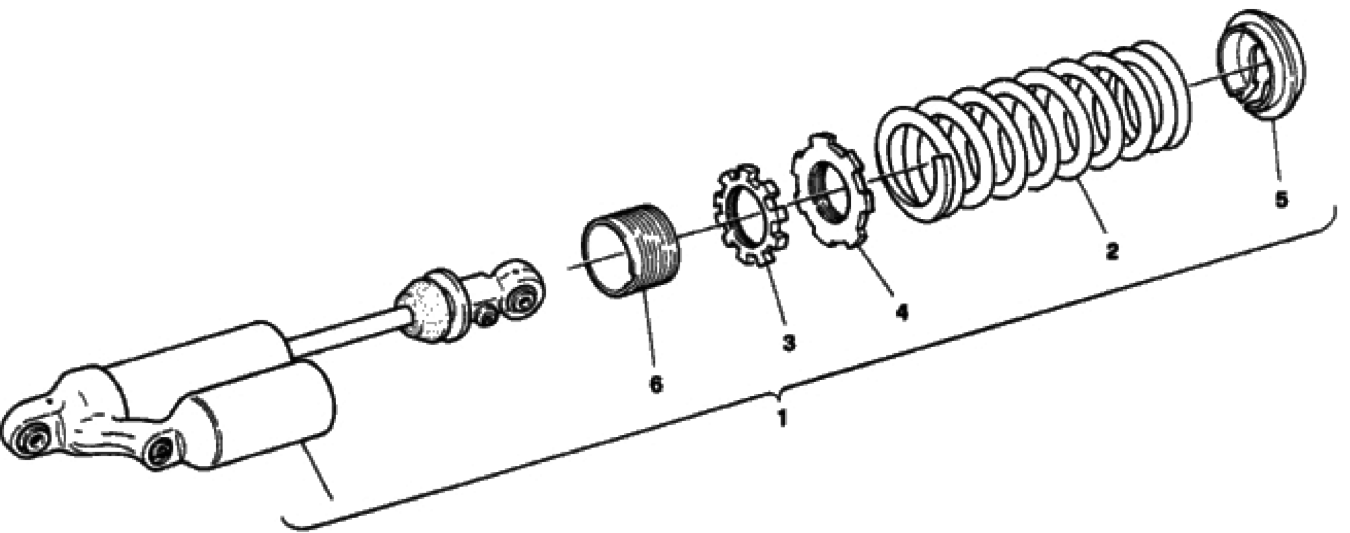 REAR SHOCK ABSORBER 