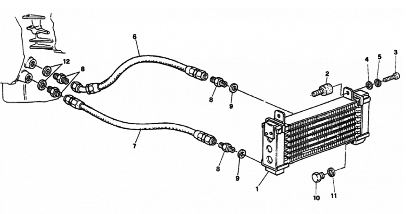 OIL COOLER FM 024036