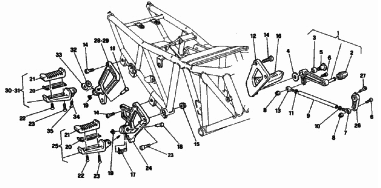 FOOTREST FM 002305