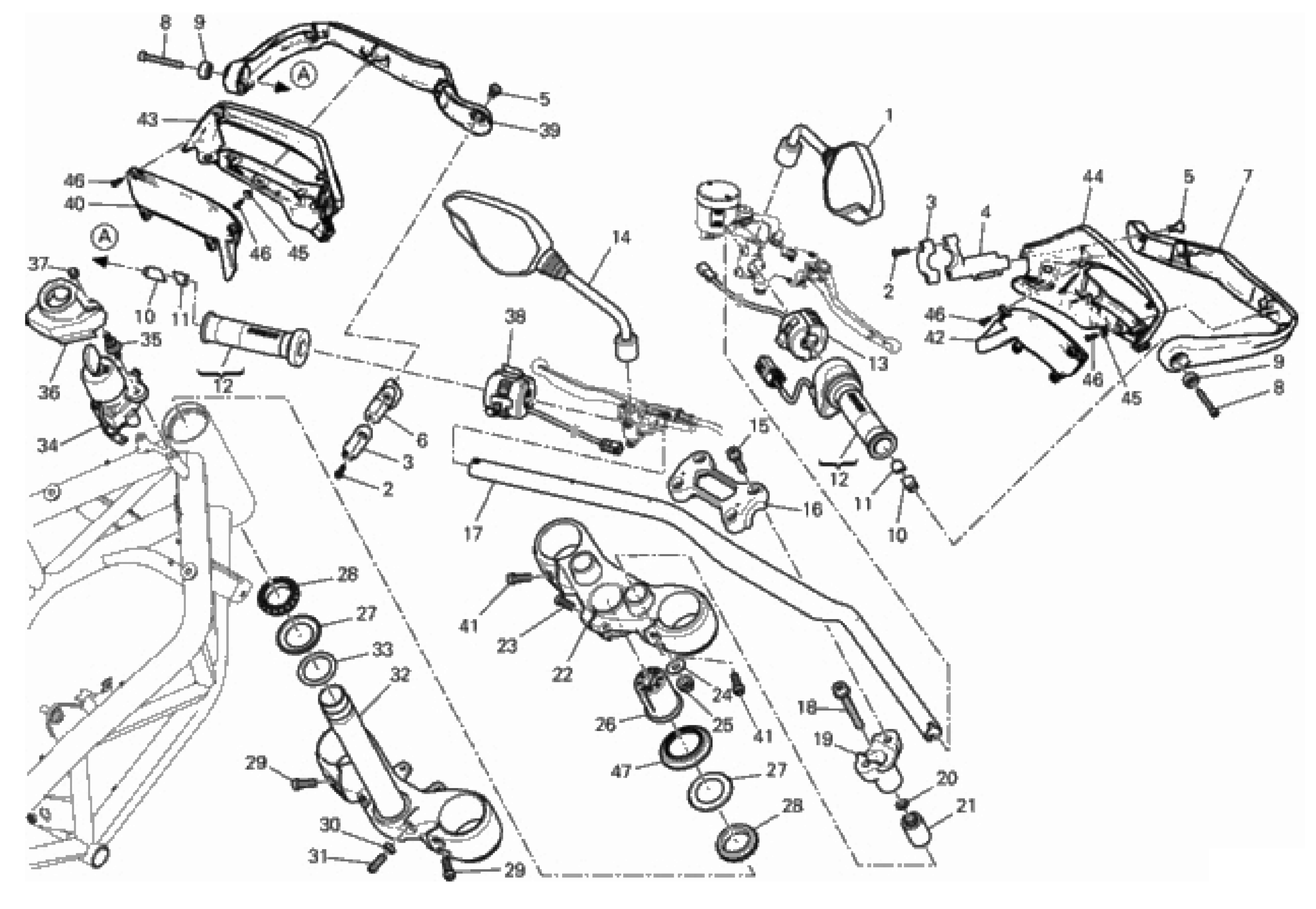 HANDLEBAR AND CONTROLS