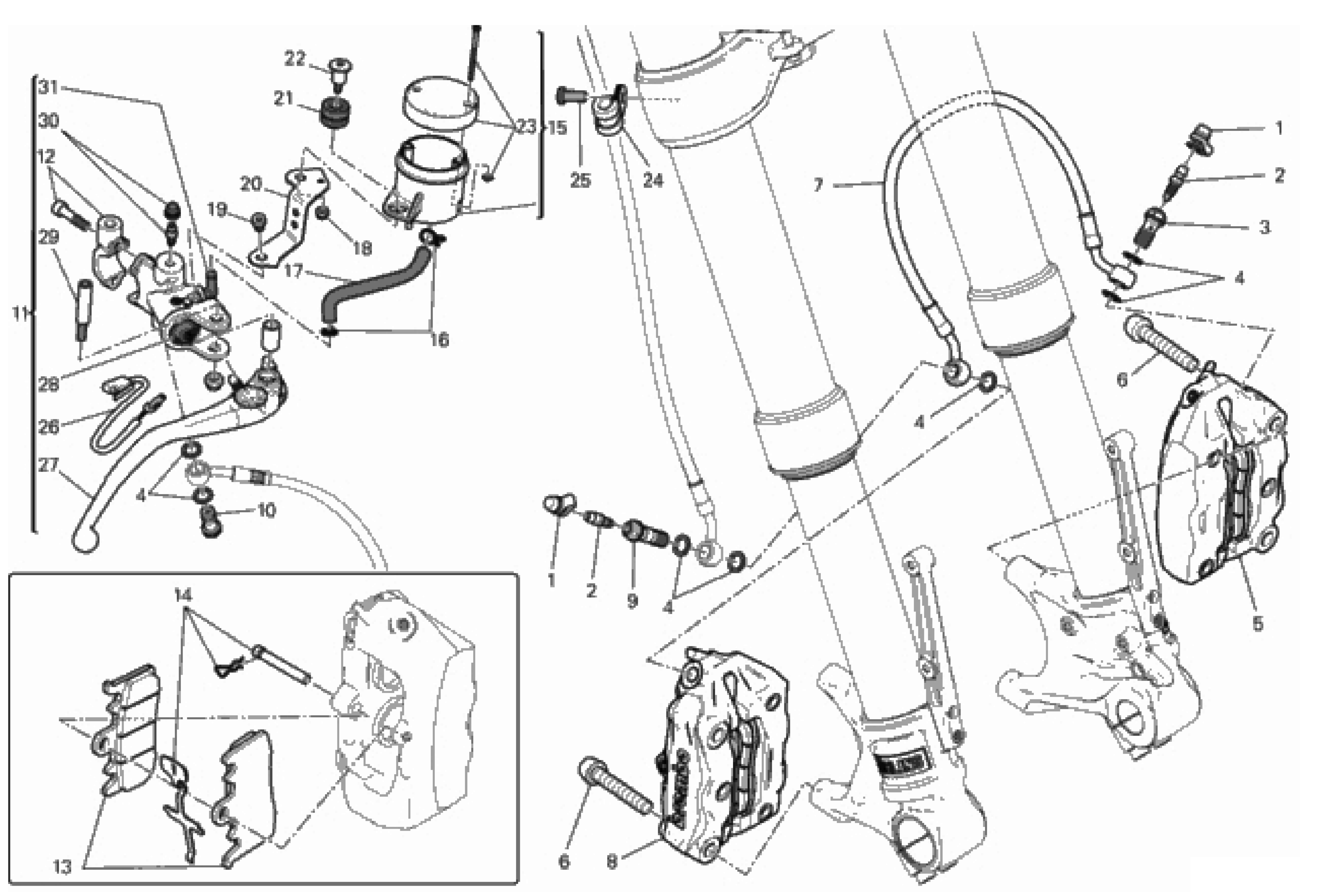 FRONT BRAKE SYSTEM