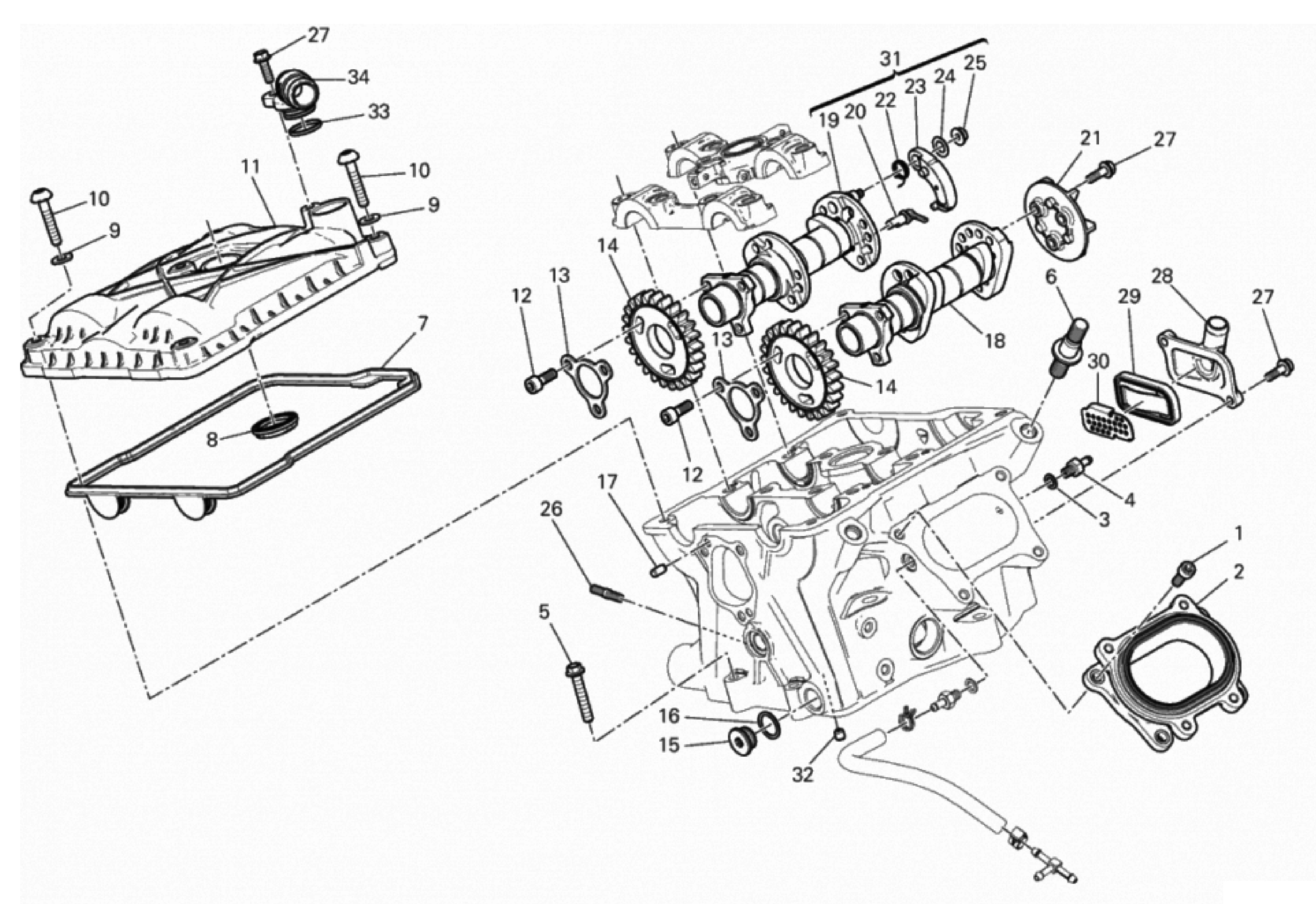 VERTICAL CYLINDER HEAD - TIMING