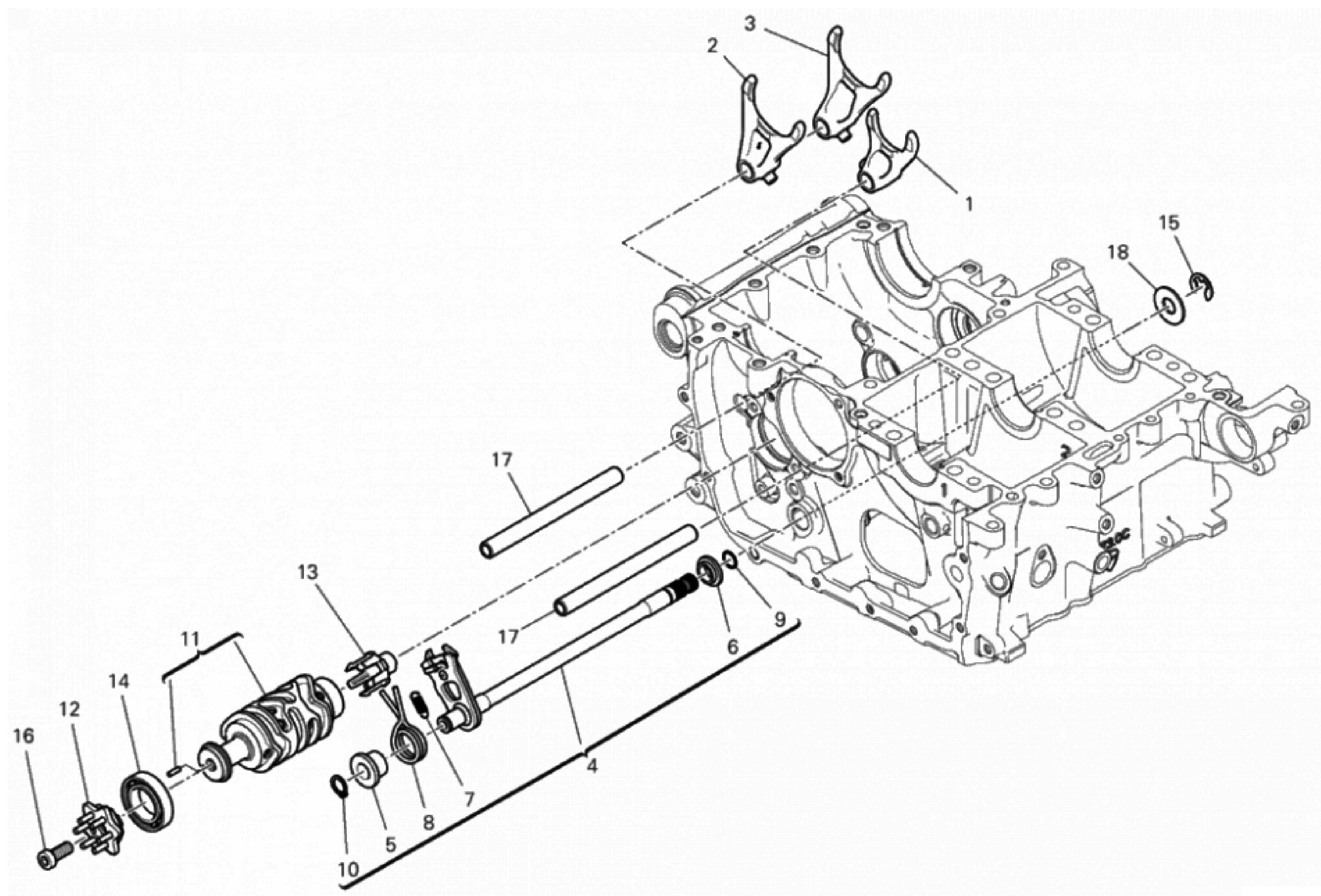 SHIFT CAM-FORK