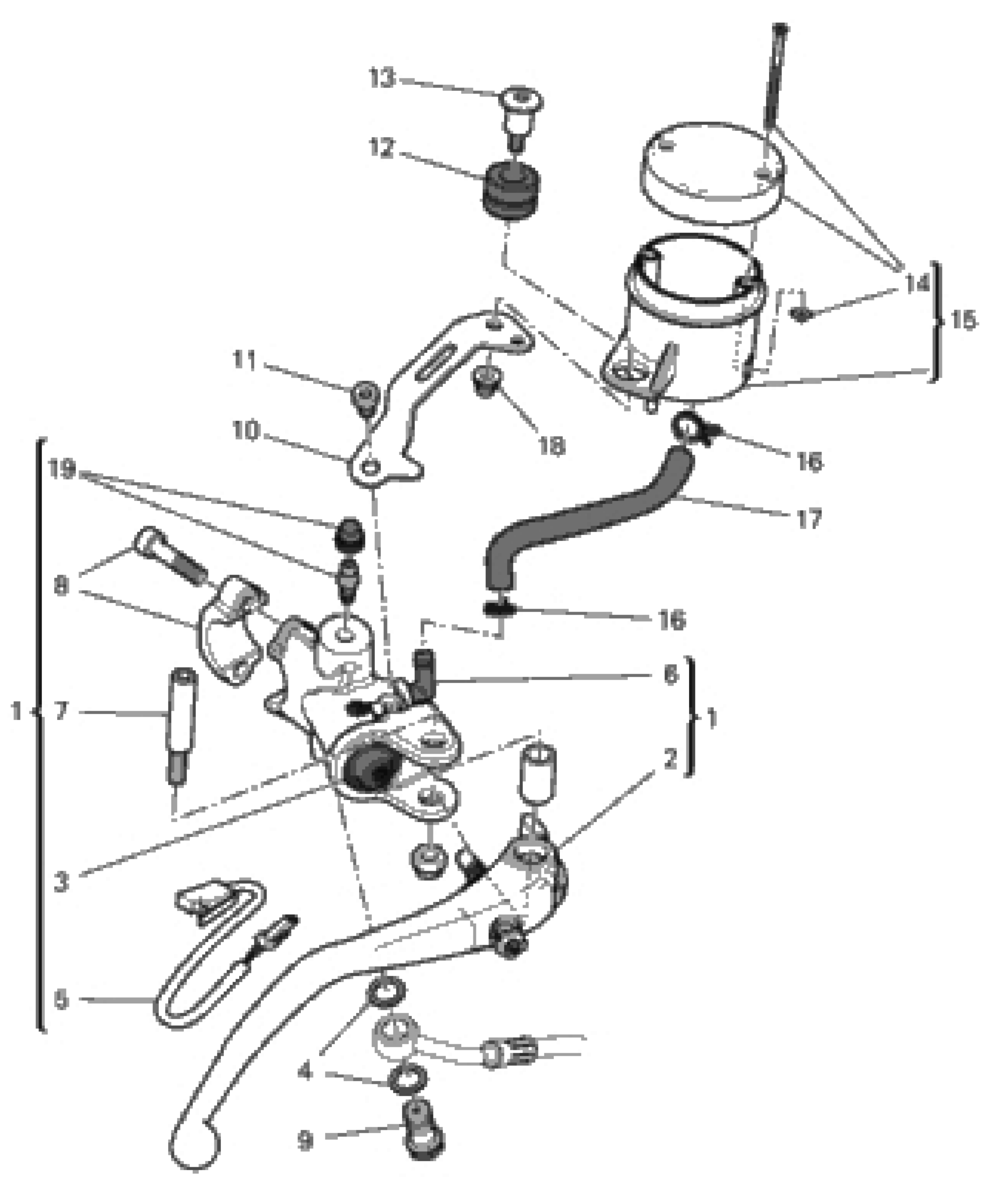 FRONT BRAKE PUMP 