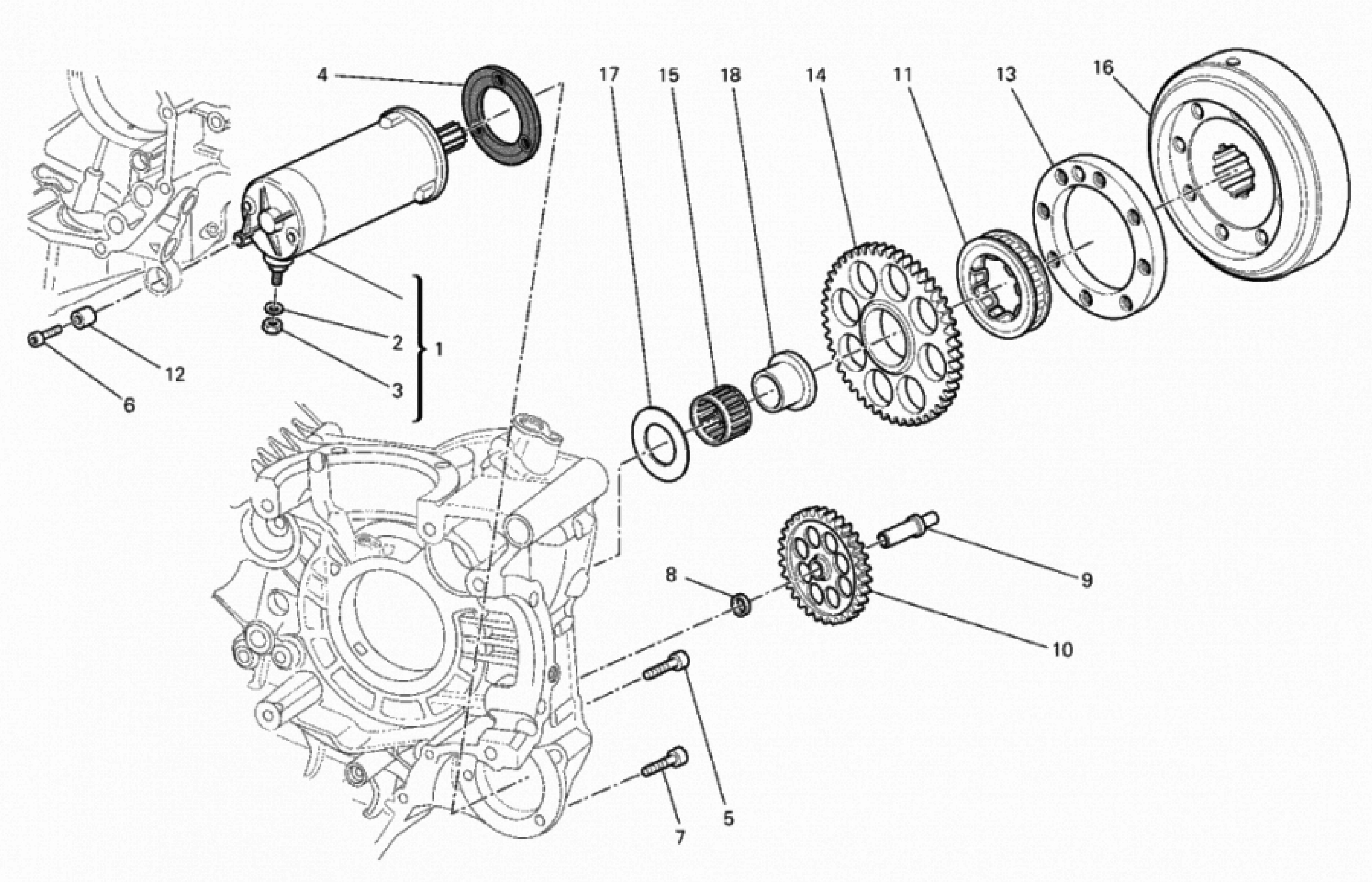 STARTING MOTOR