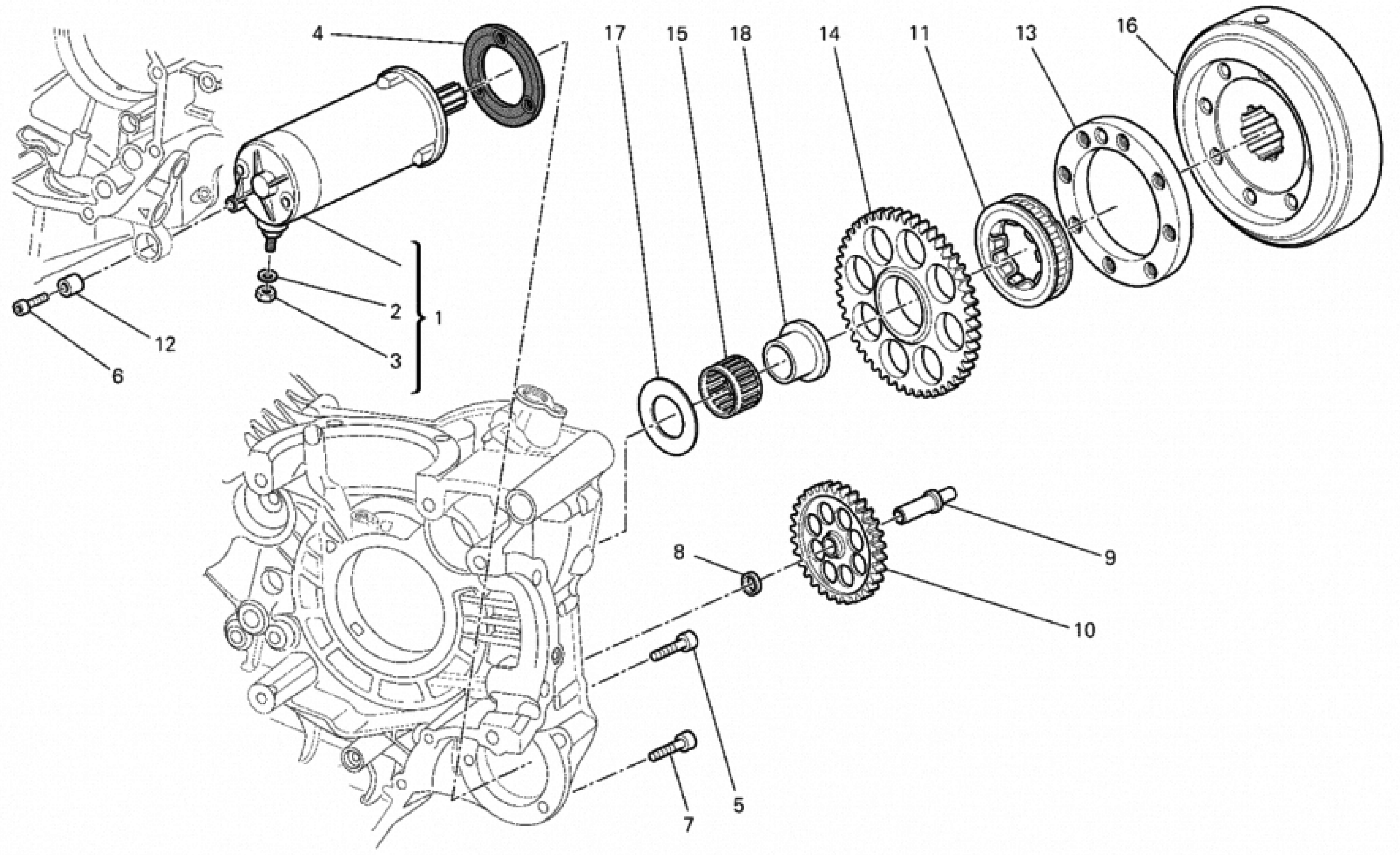 STARTING MOTOR 