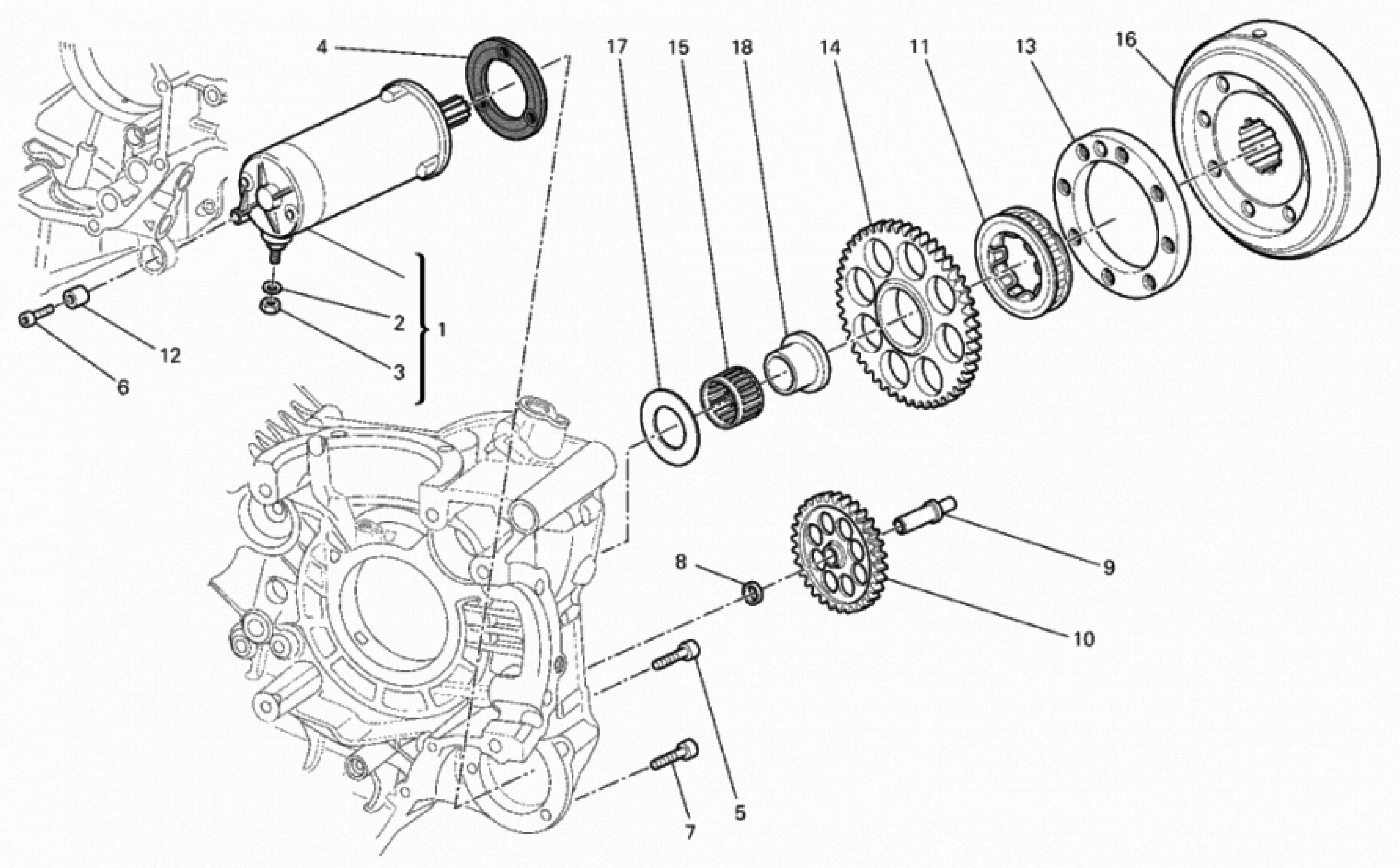 STARTING MOTOR 