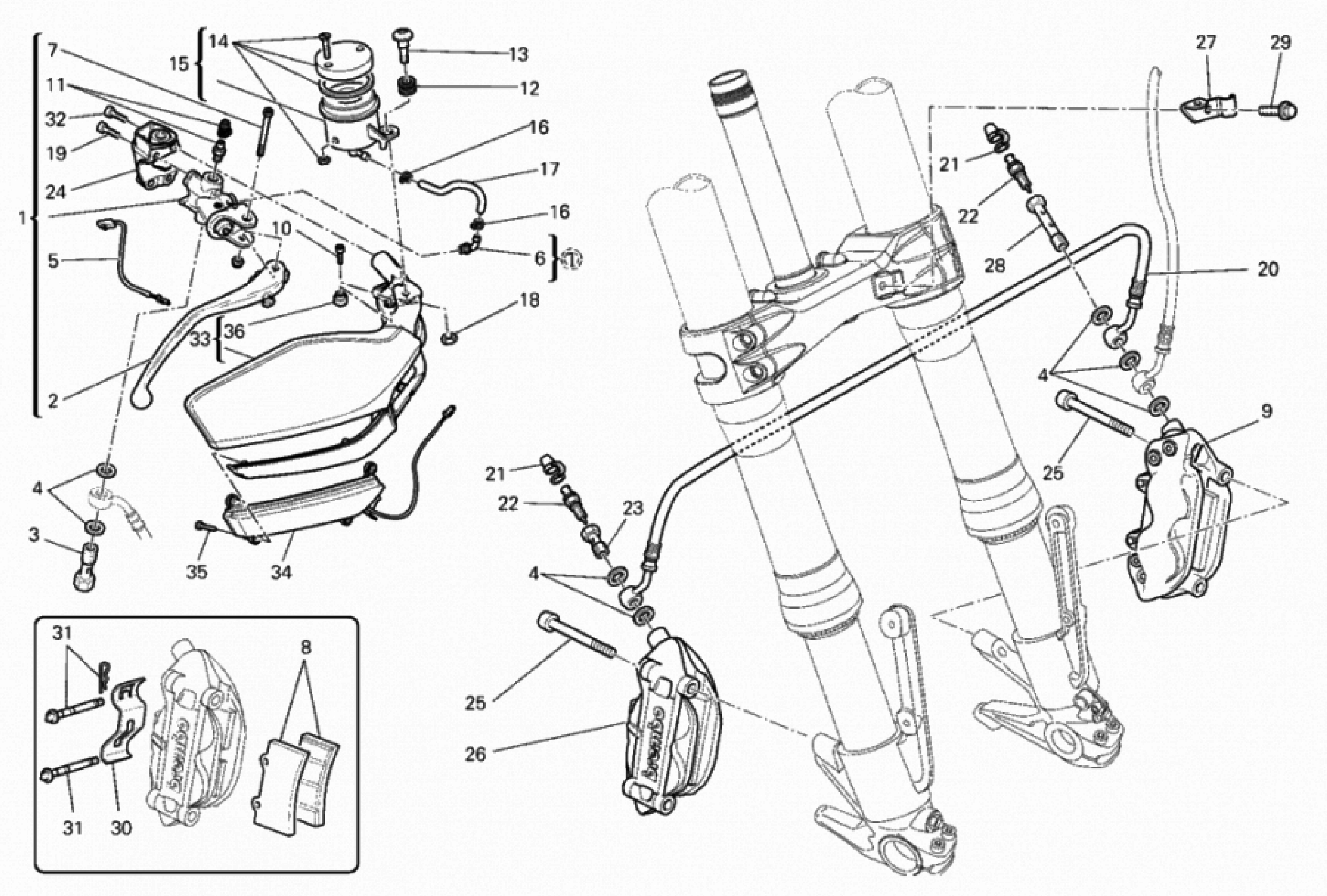 FRONT BRAKE SYSTEM 