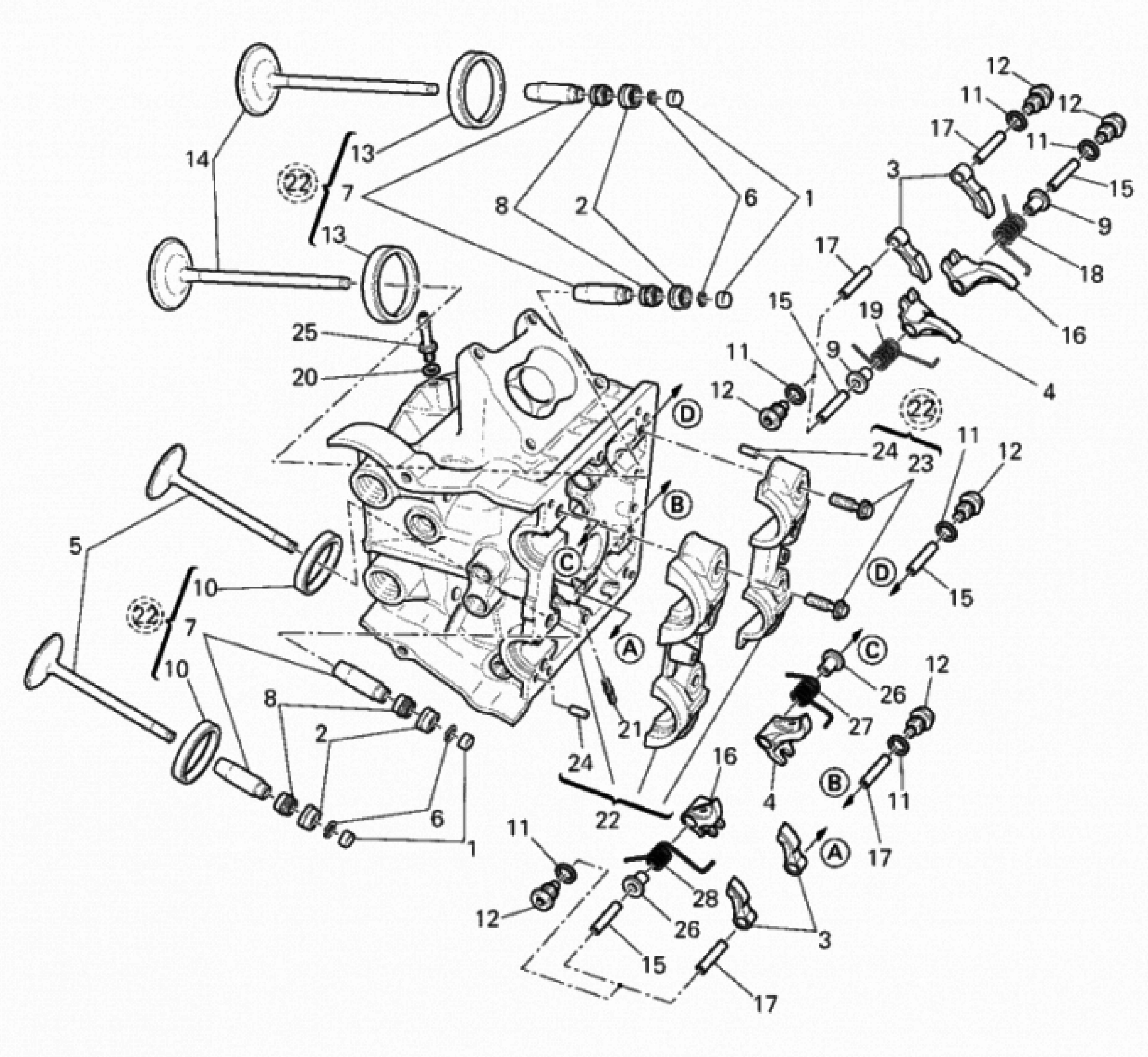 HORIZONTAL CYLINDER HEAD 