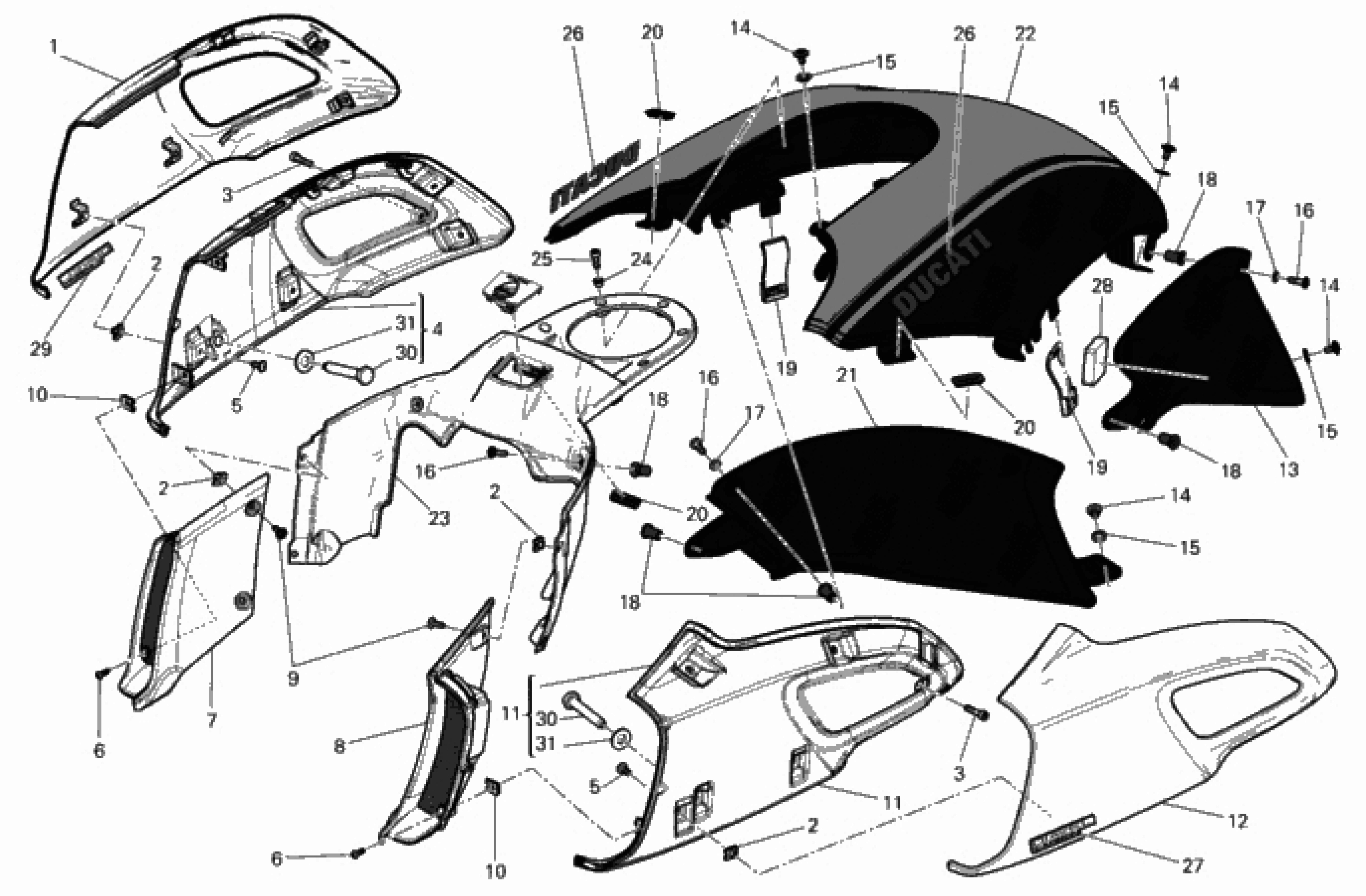 COVERS, TANK 